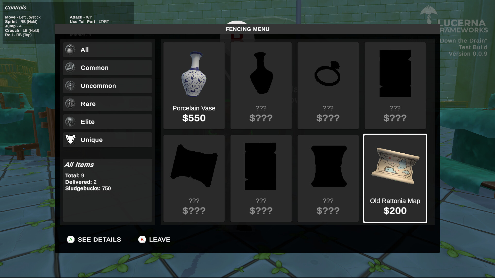 Scraptail: Down the Drain