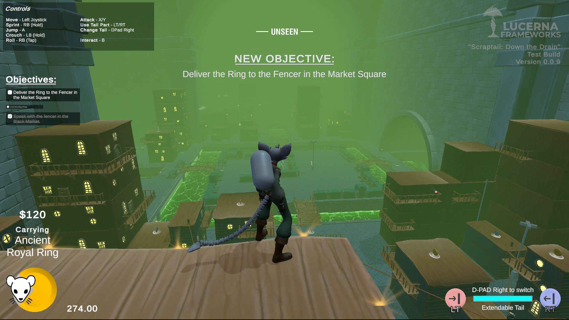 Scraptail: Down the Drain