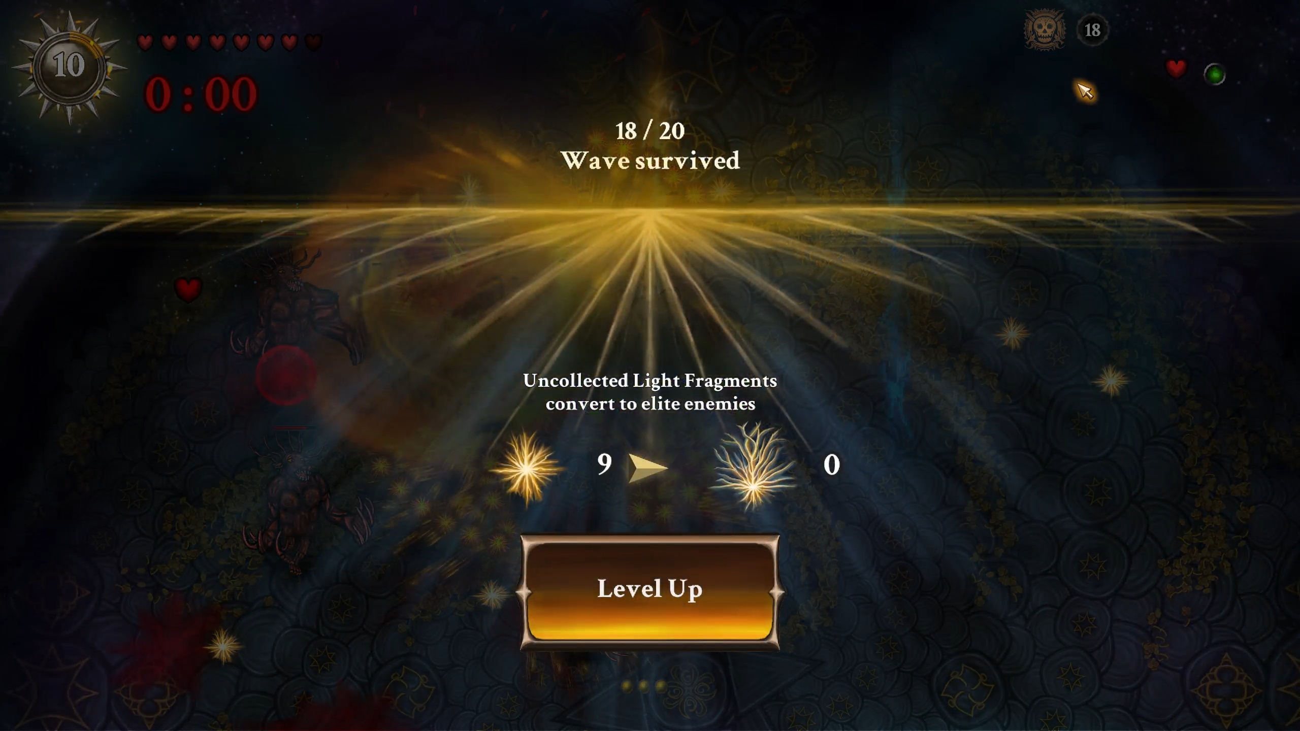 Striving for Light: Survival