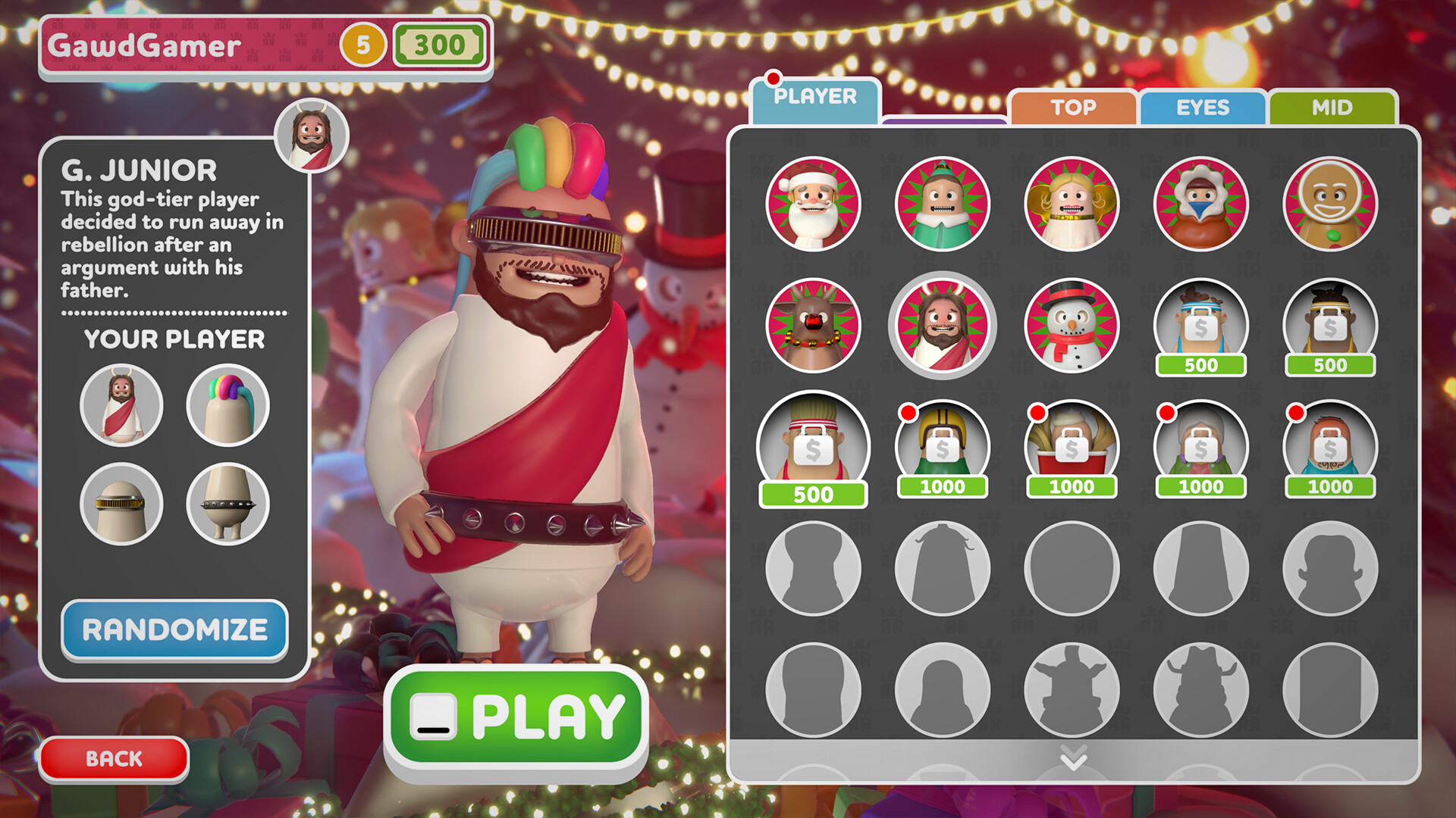 Rubber Royale: Holiday Prologue