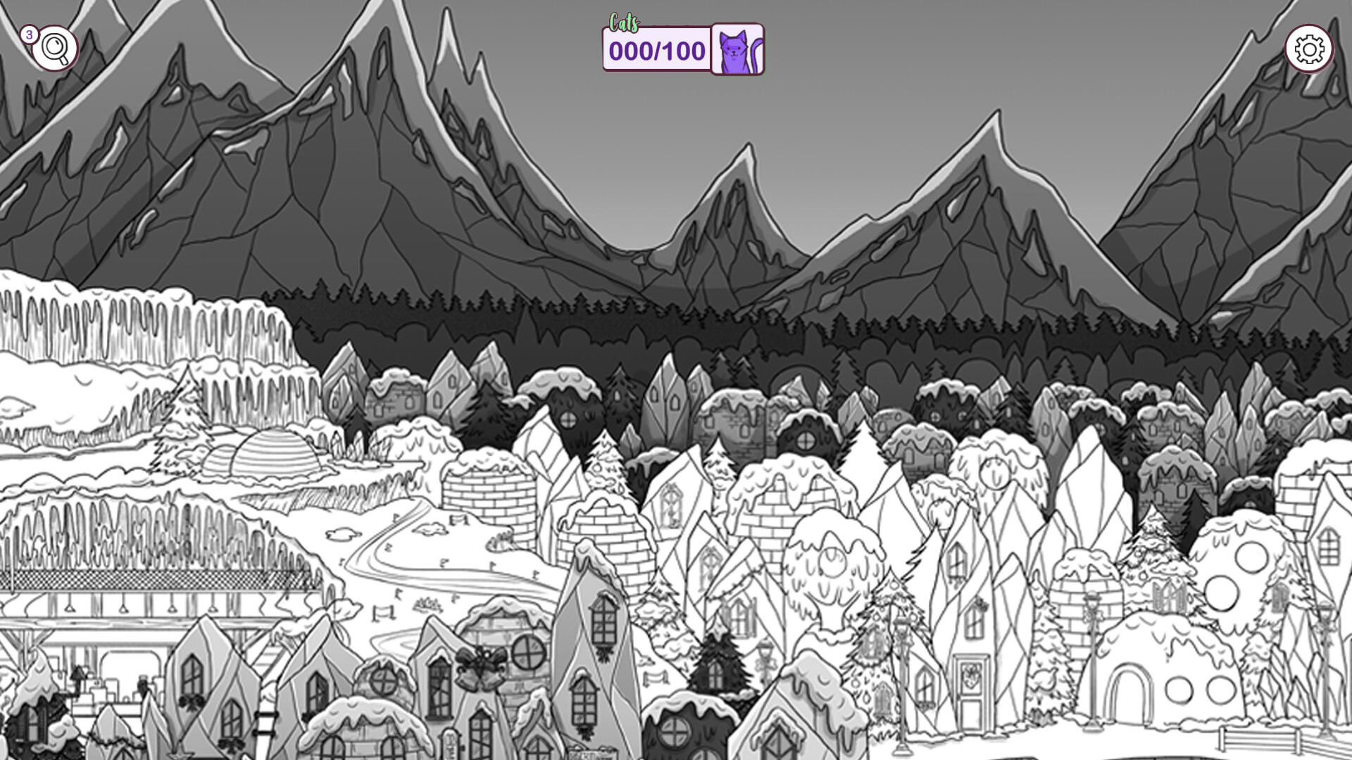 Hidden Cats in Santa’s Realm