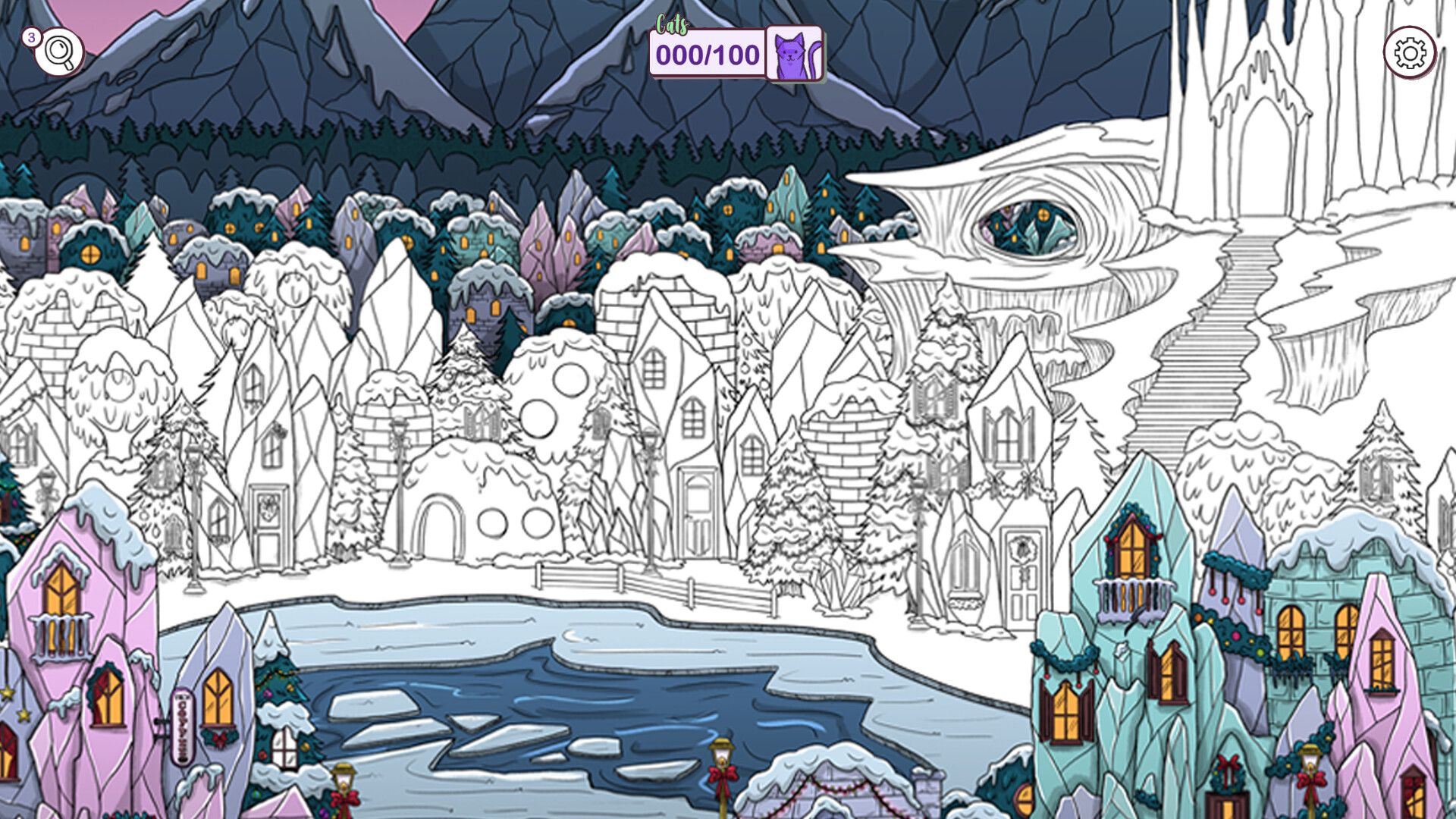 Hidden Cats in Santa’s Realm