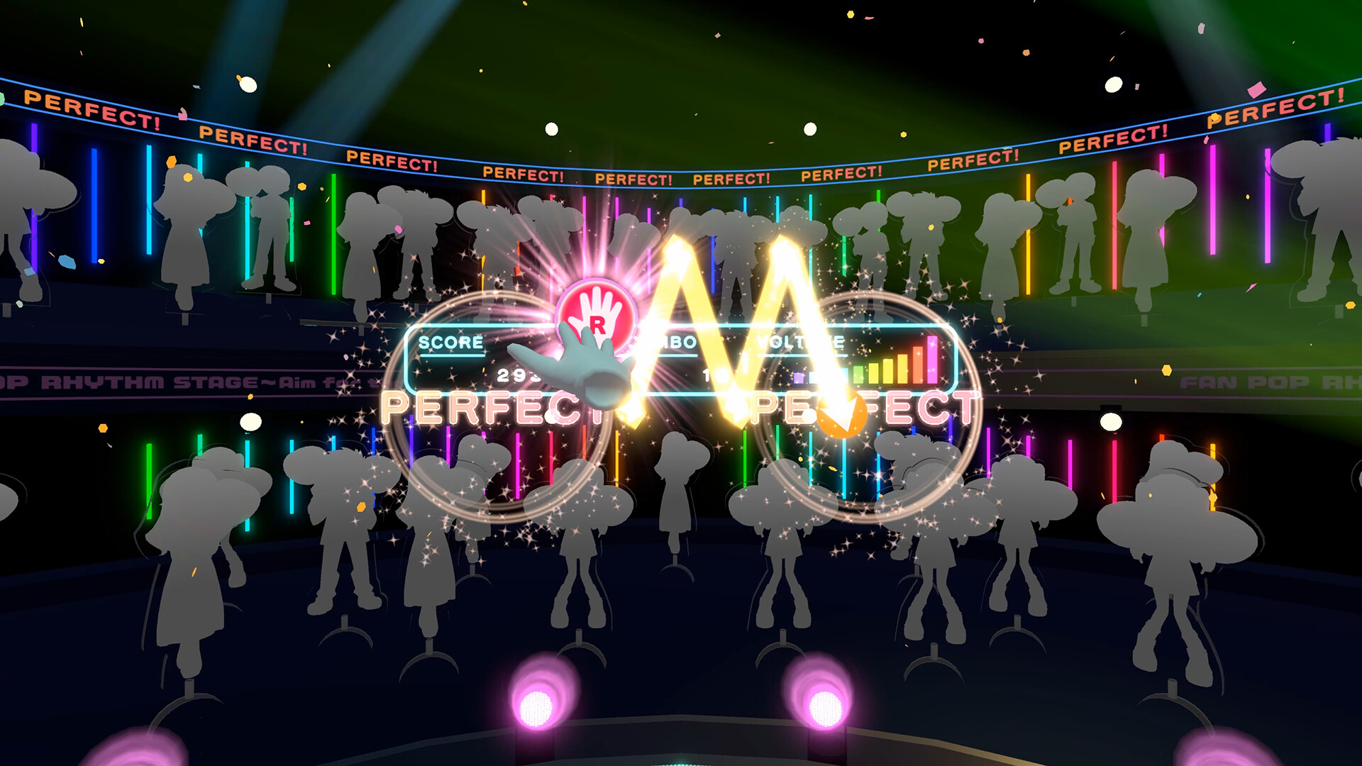 Fan Pop Rhythm Stage: Aim for the Heart