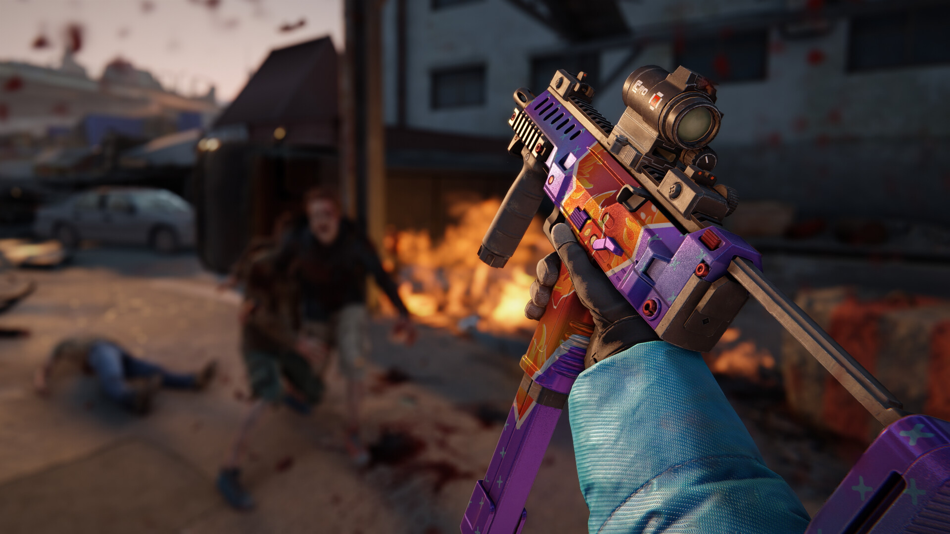 World War Z: Aftermath – Burning Skulls Weapons Skin Pack