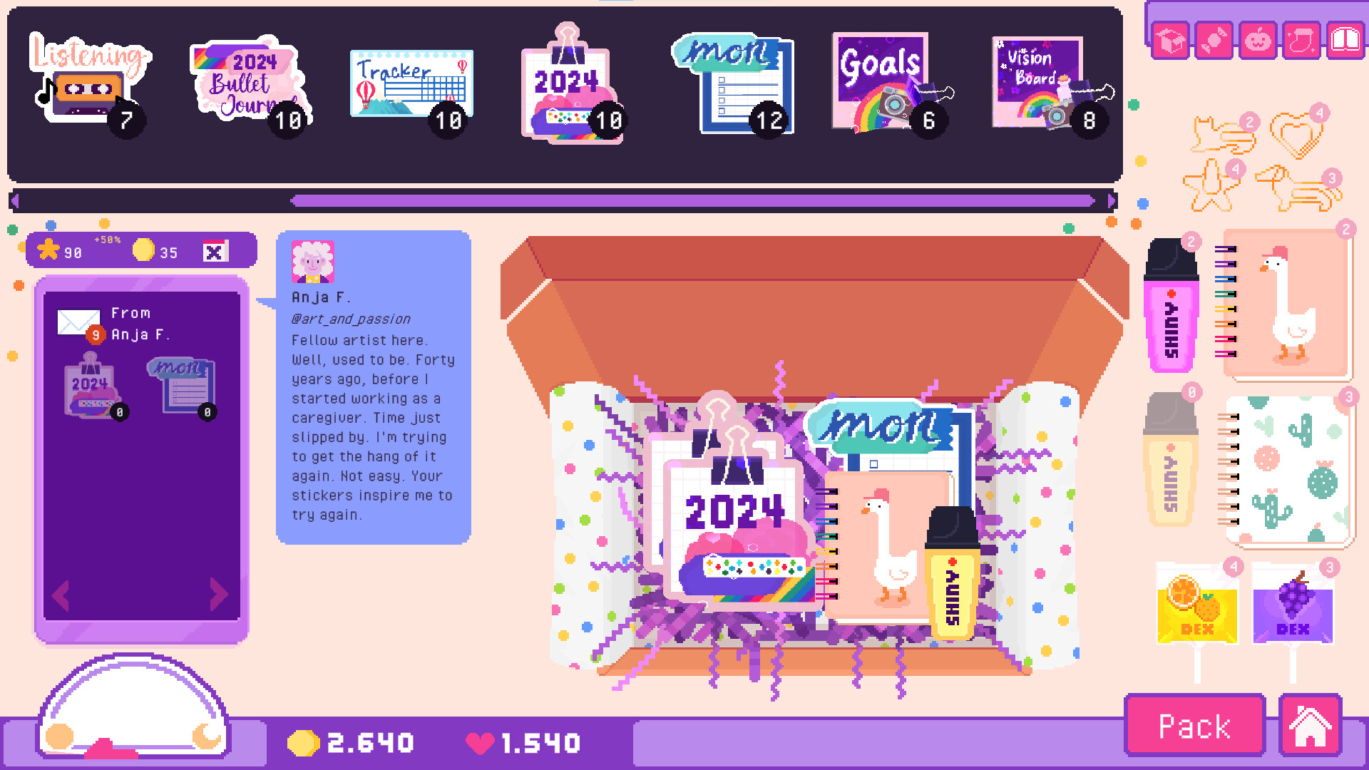 Sticky Business: Plan With Me