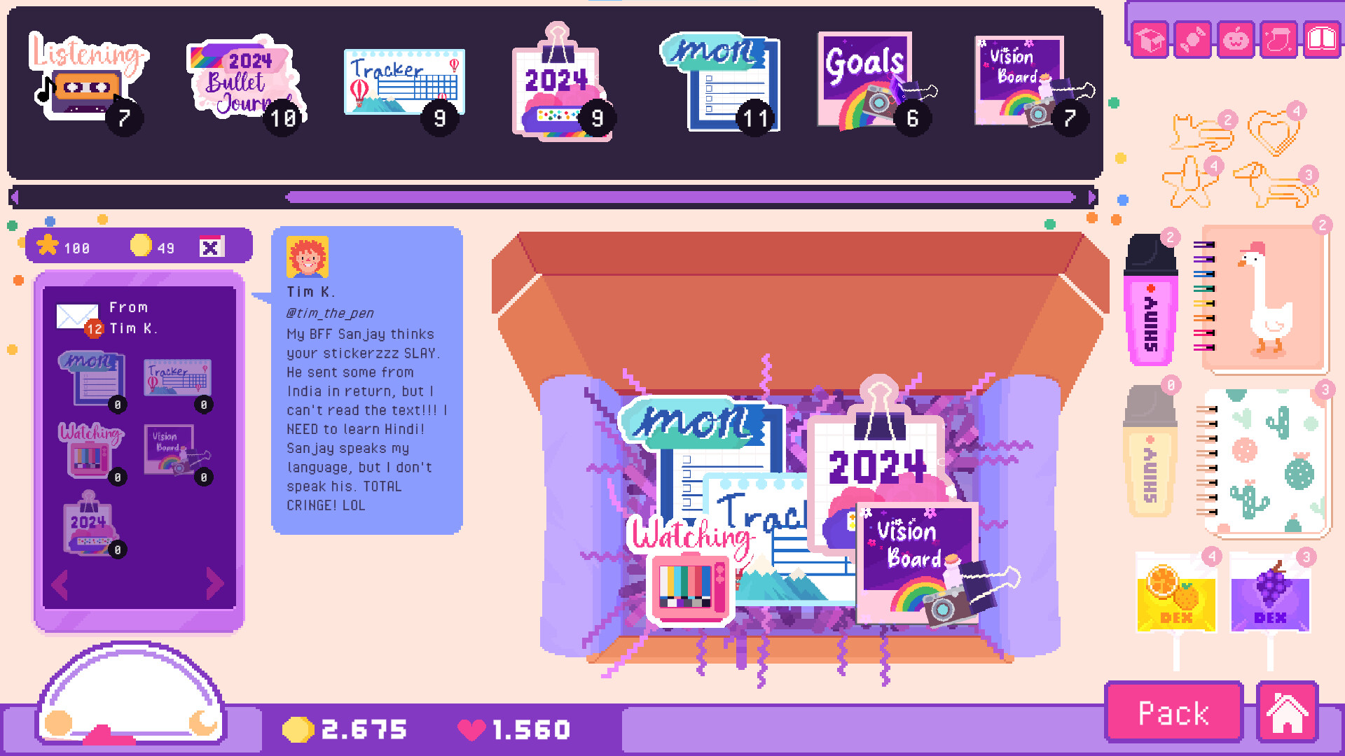 Sticky Business: Plan With Me