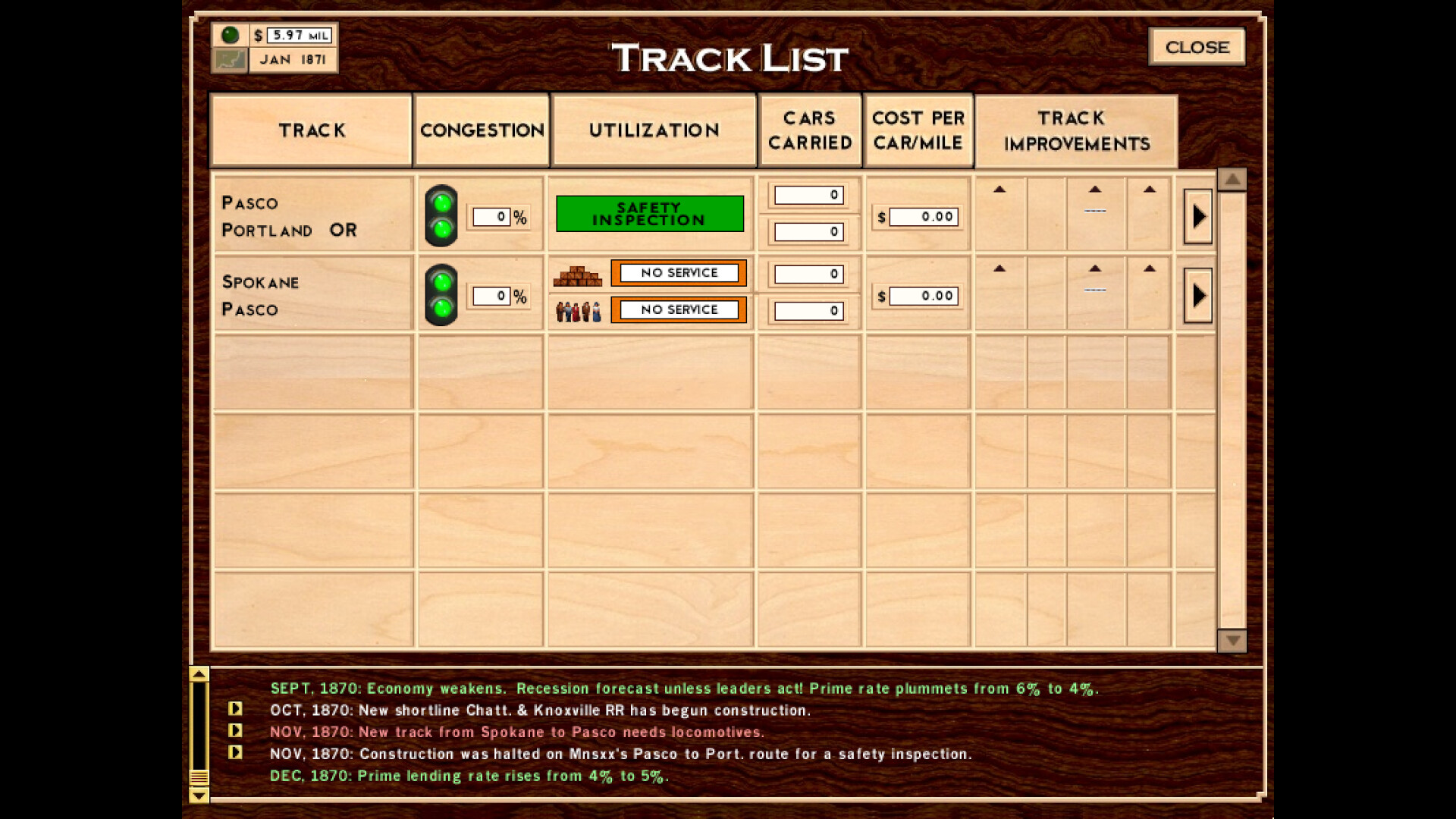 Rails Across America
