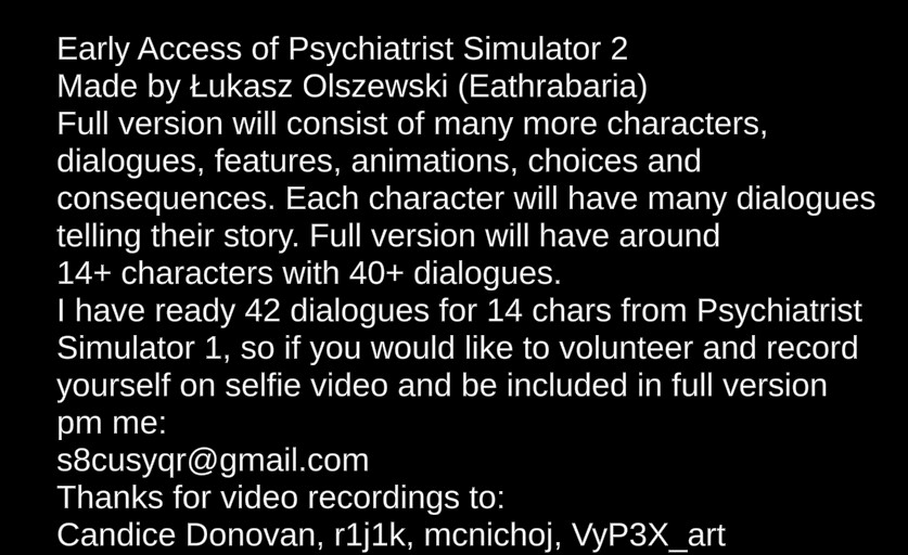 Psychiatrist Simulator 2