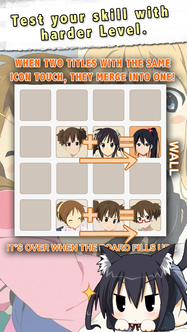 2048 Puzzle: K-ON! Edition