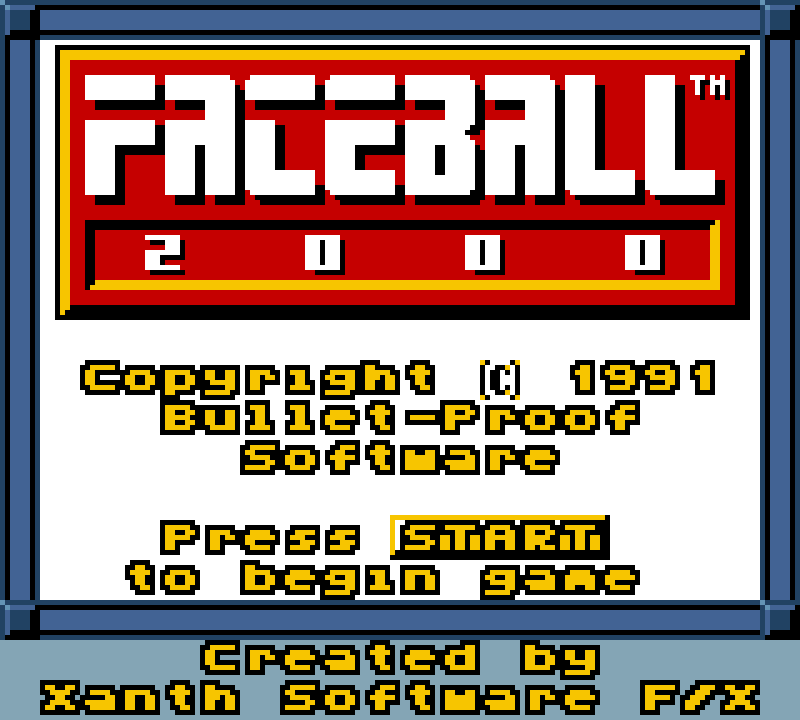 Faceball 2000 DX