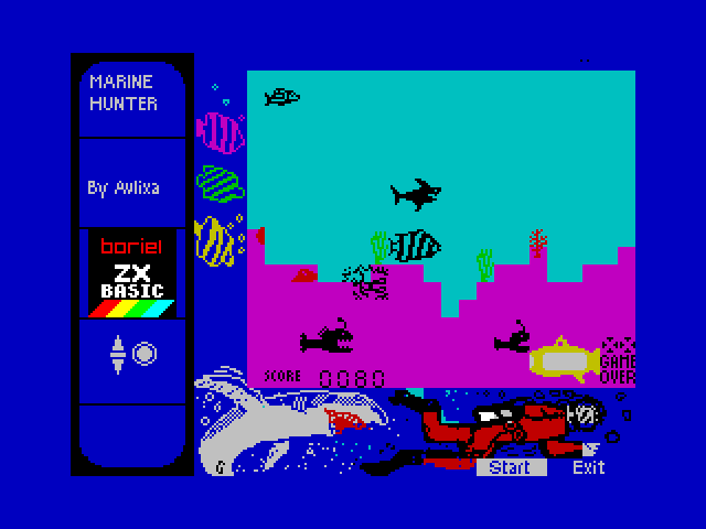 Casio Handheld Games CG-5X emulator for ZX Spectrum