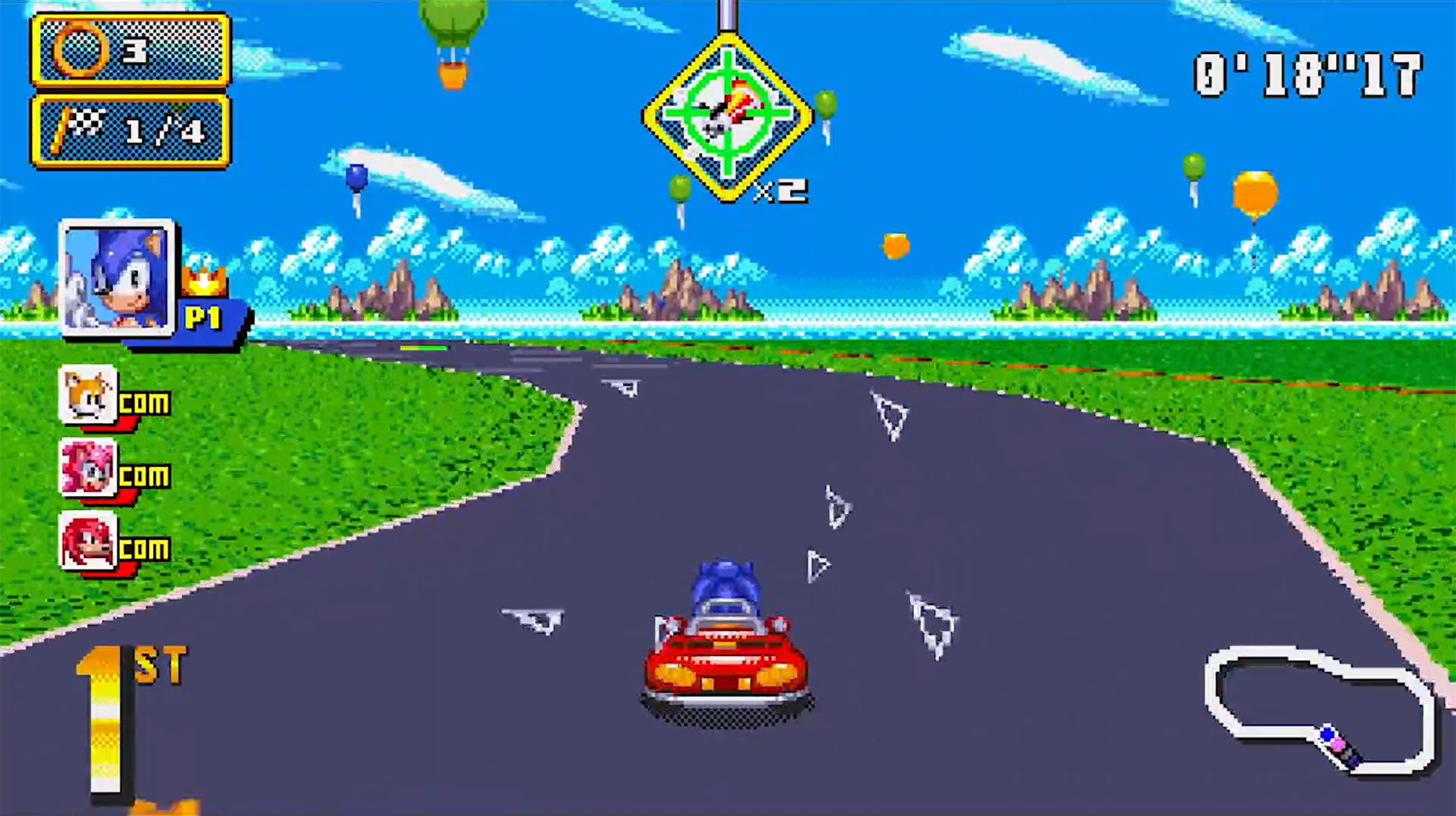 Sonic Drift 16-Bit