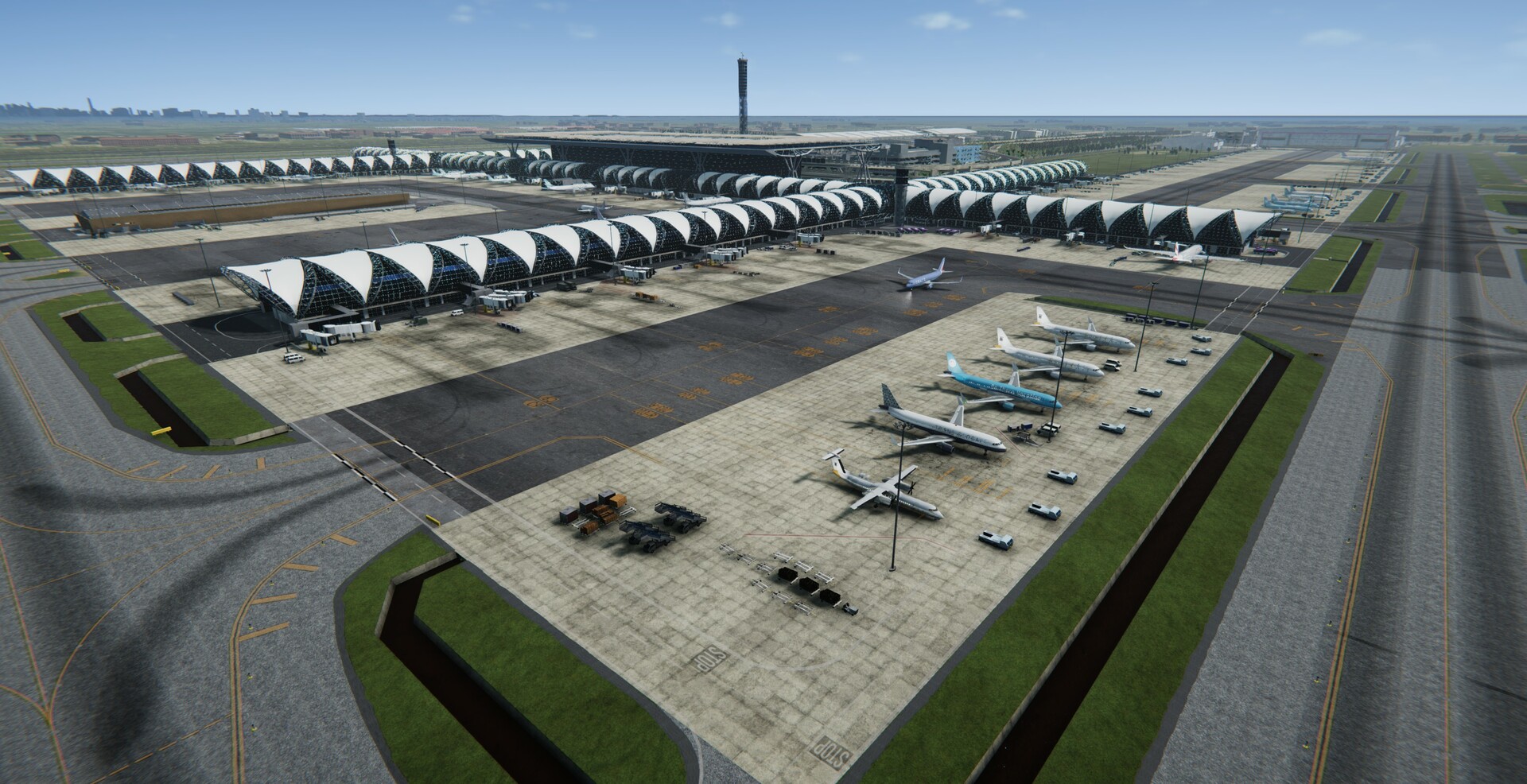 Tower! Simulator 3: VTBS Airport