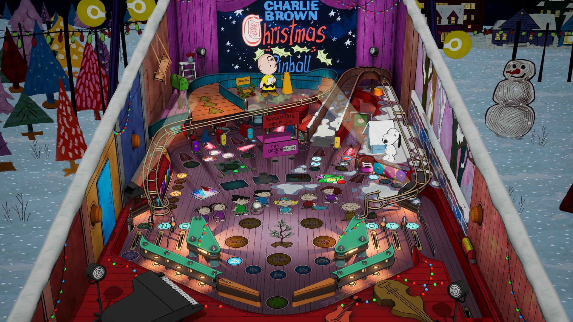 Pinball FX: A Charlie Brown Christmas Pinball
