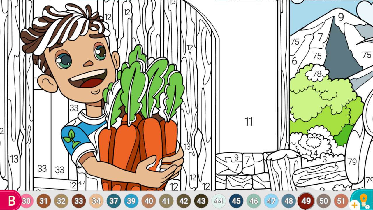 Pony World: Color by Numbers