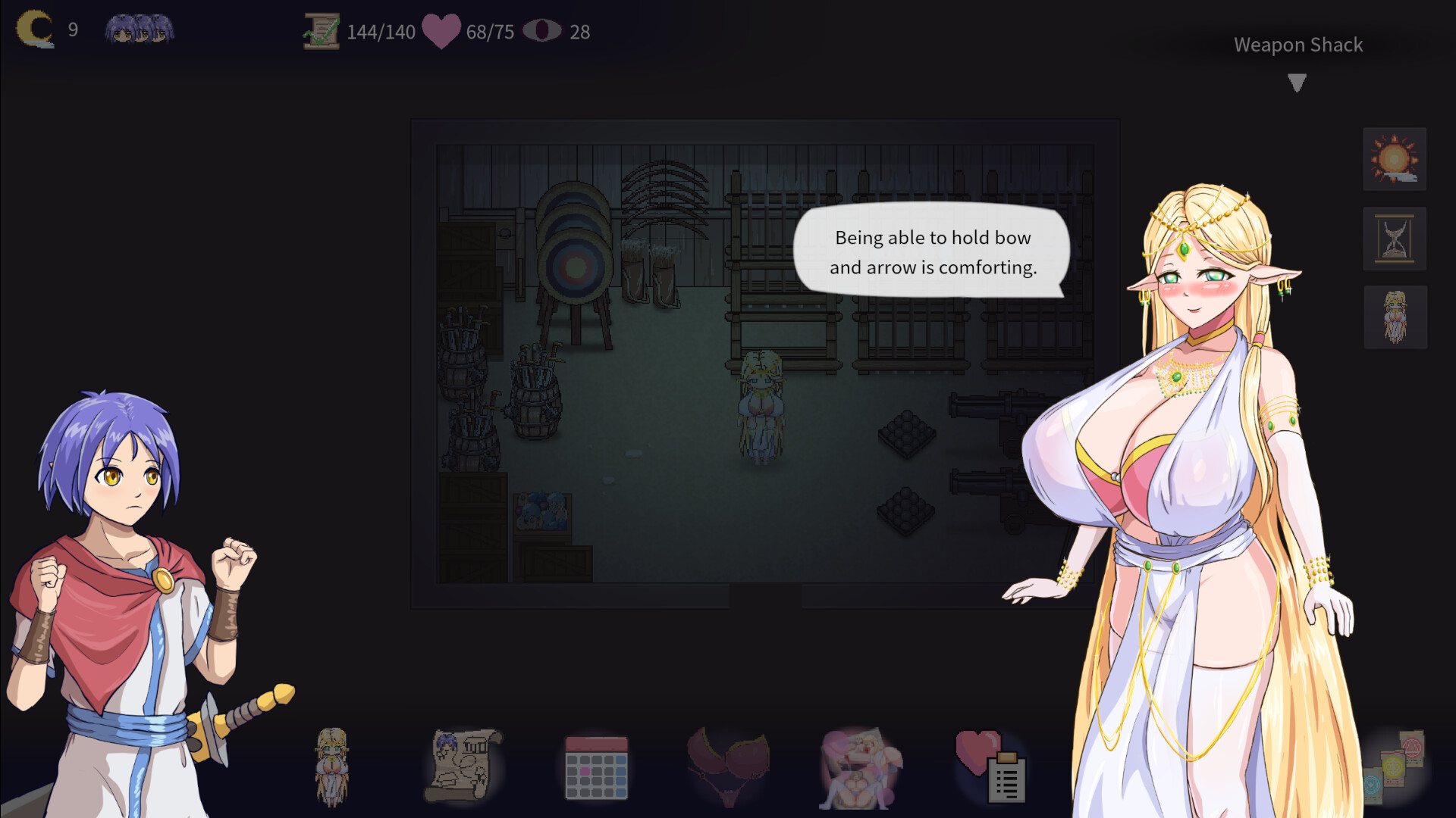 Rookie Guard and the Queen