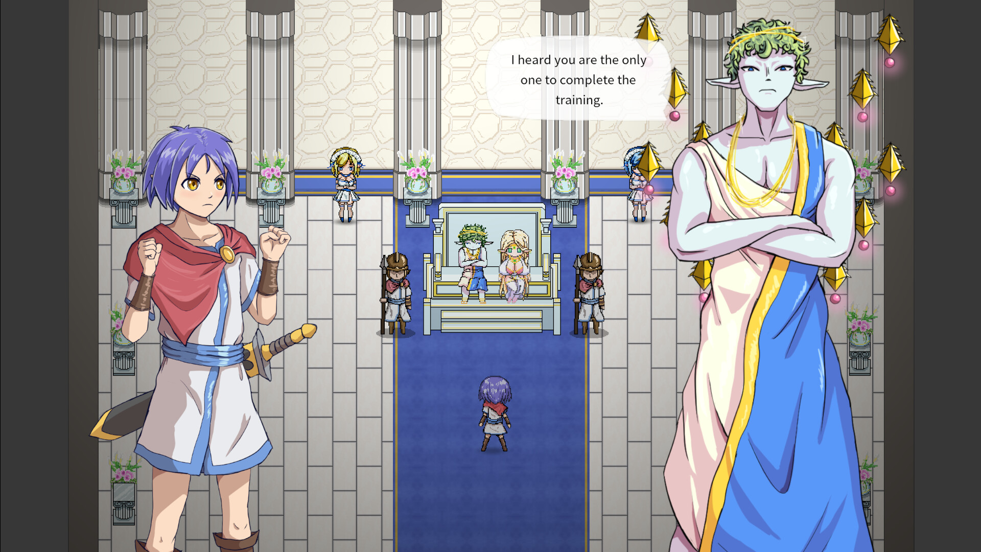 Rookie Guard and the Queen