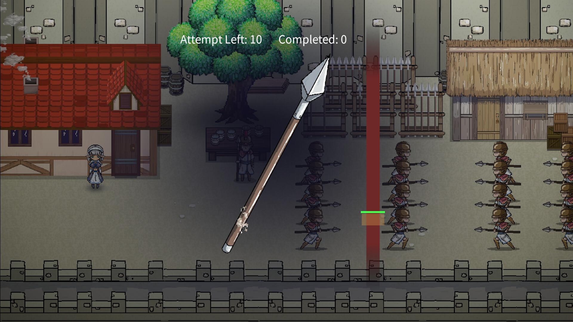 Rookie Guard and the Queen