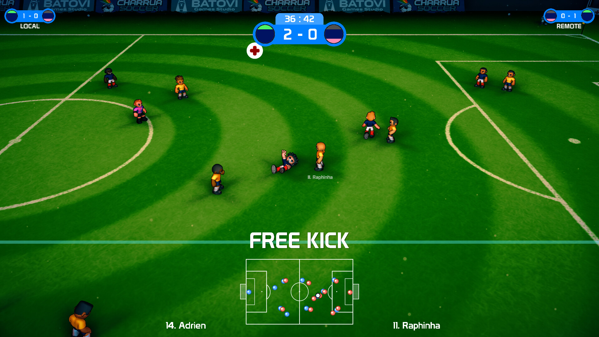 Charrua Soccer: Mirror Edition