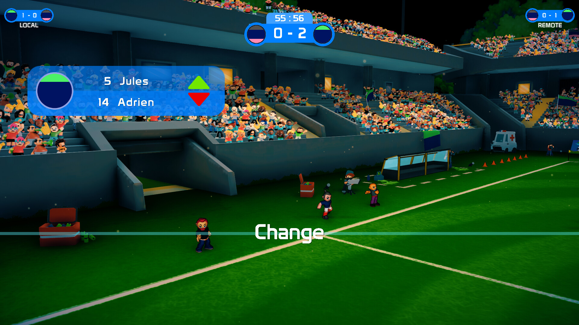 Charrua Soccer: Mirror Edition