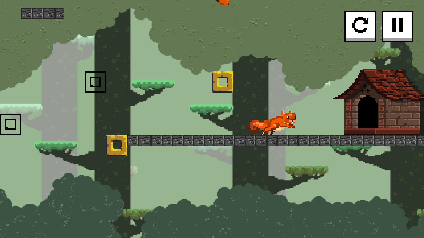 Squirrel Jump: Forest Pathway