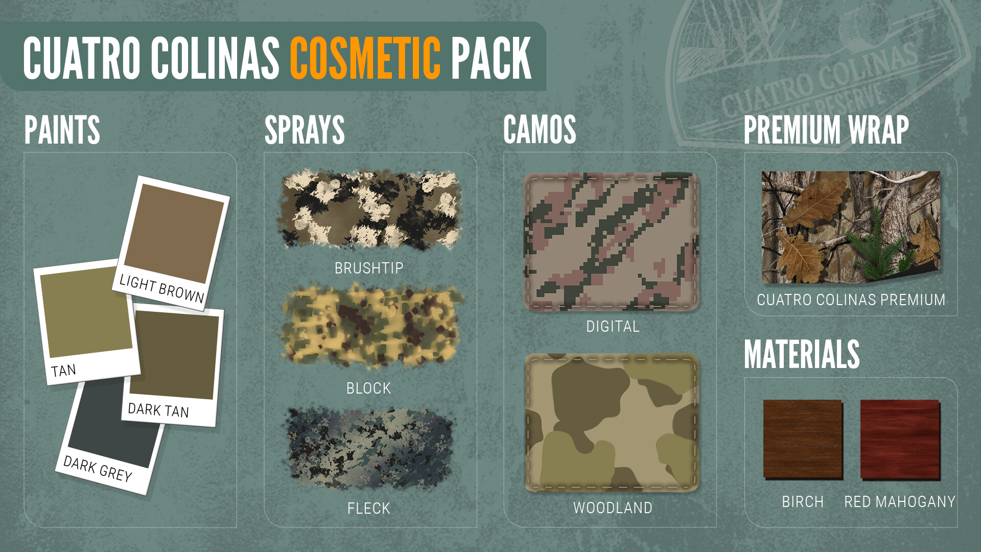 TheHunter: Call of the Wild – Cuatro Colinas Cosmetic Pack
