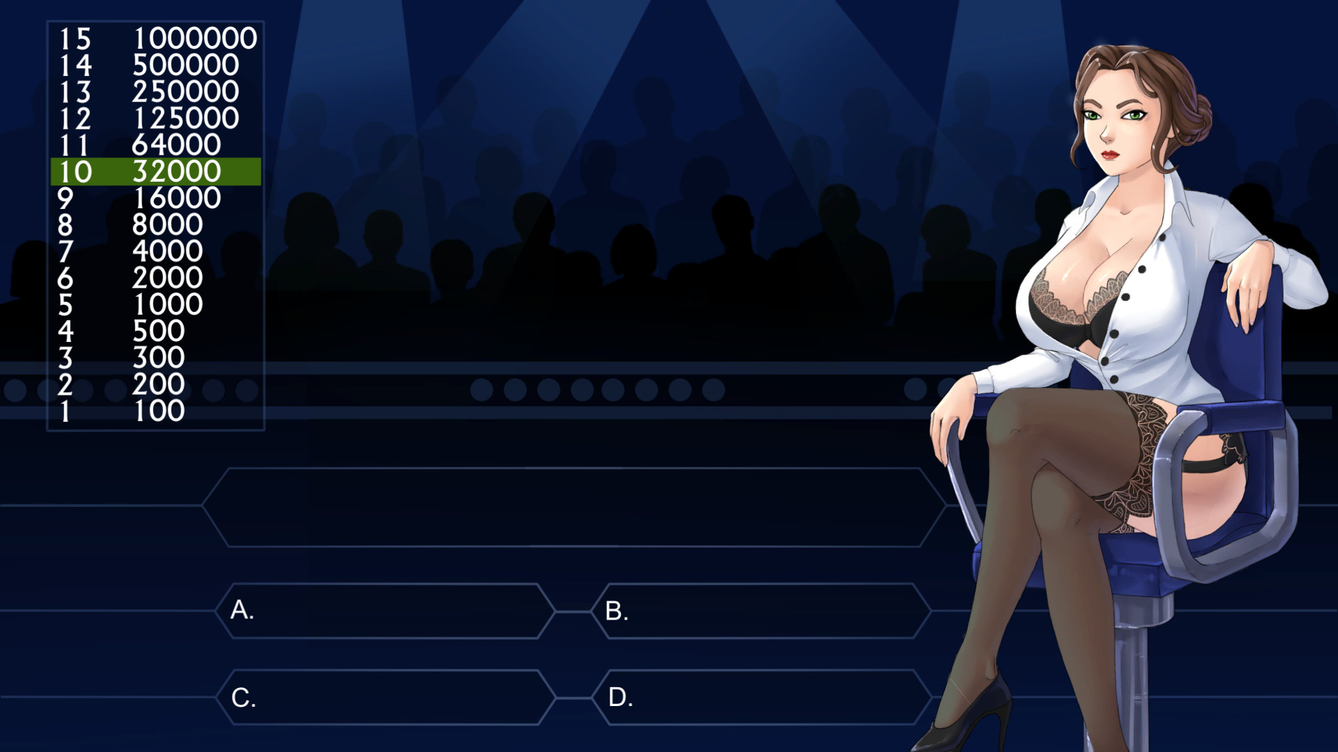 Who wants to strip this babe?: Hentai Teacher