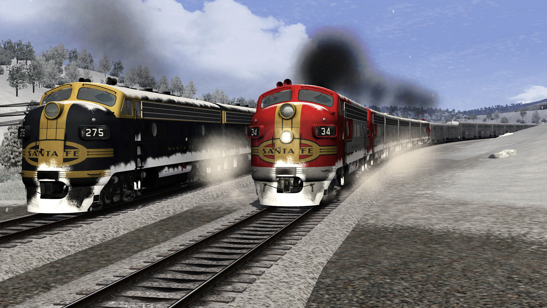 Train Simulator Classic: AT&amp;SF Scenario Pack 01