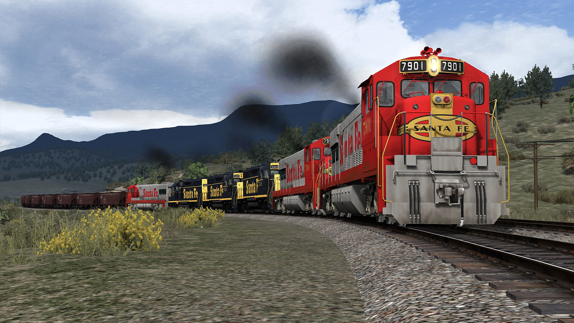 Train Simulator Classic: AT&amp;SF Scenario Pack 01
