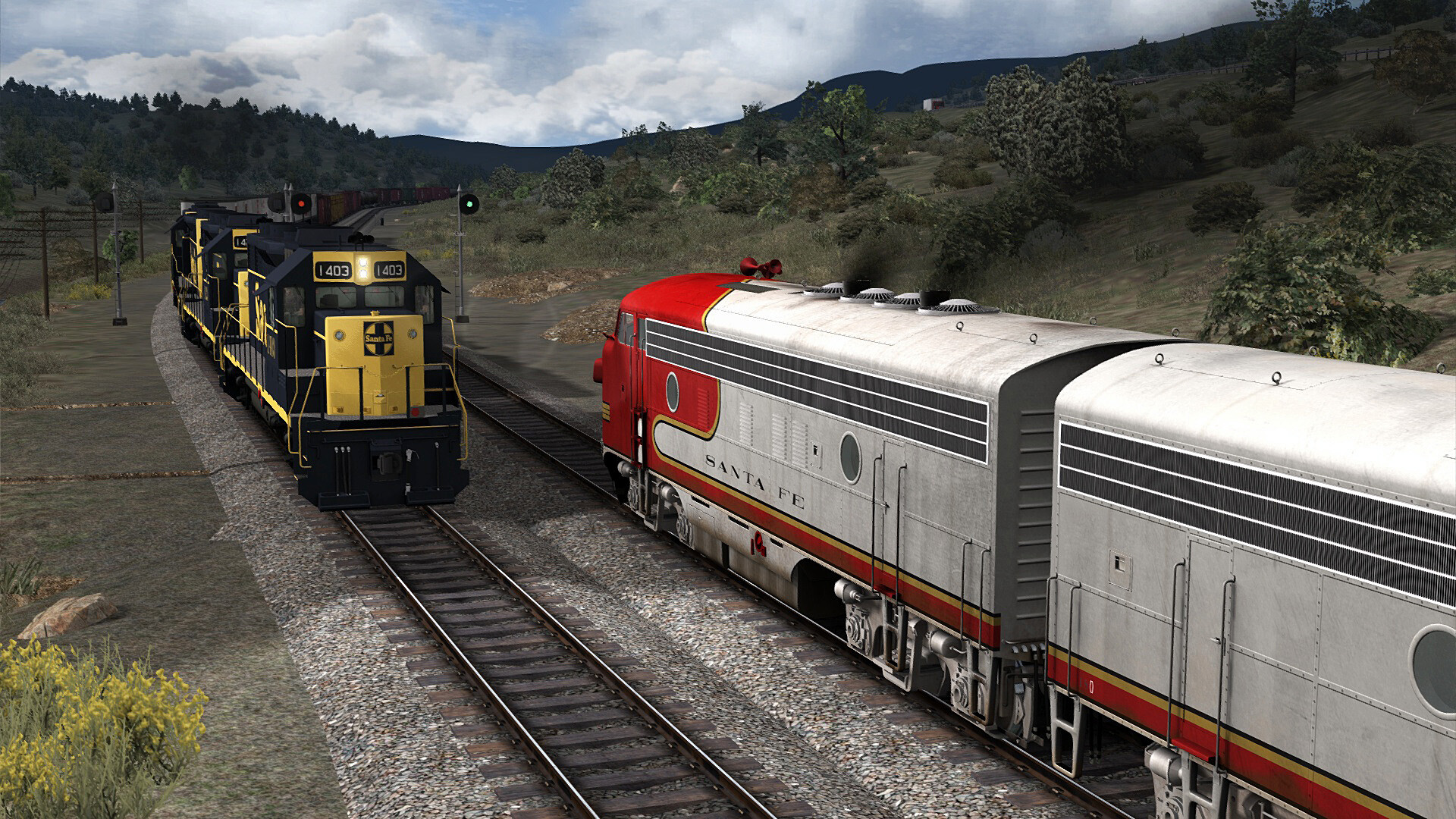 Train Simulator Classic: AT&amp;SF Scenario Pack 01