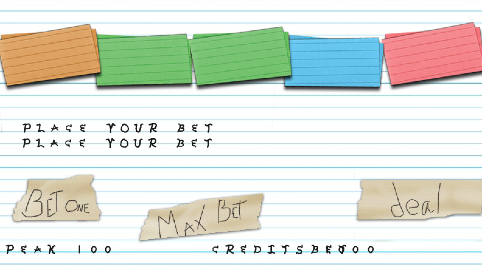 The Paper Arcade: Poker
