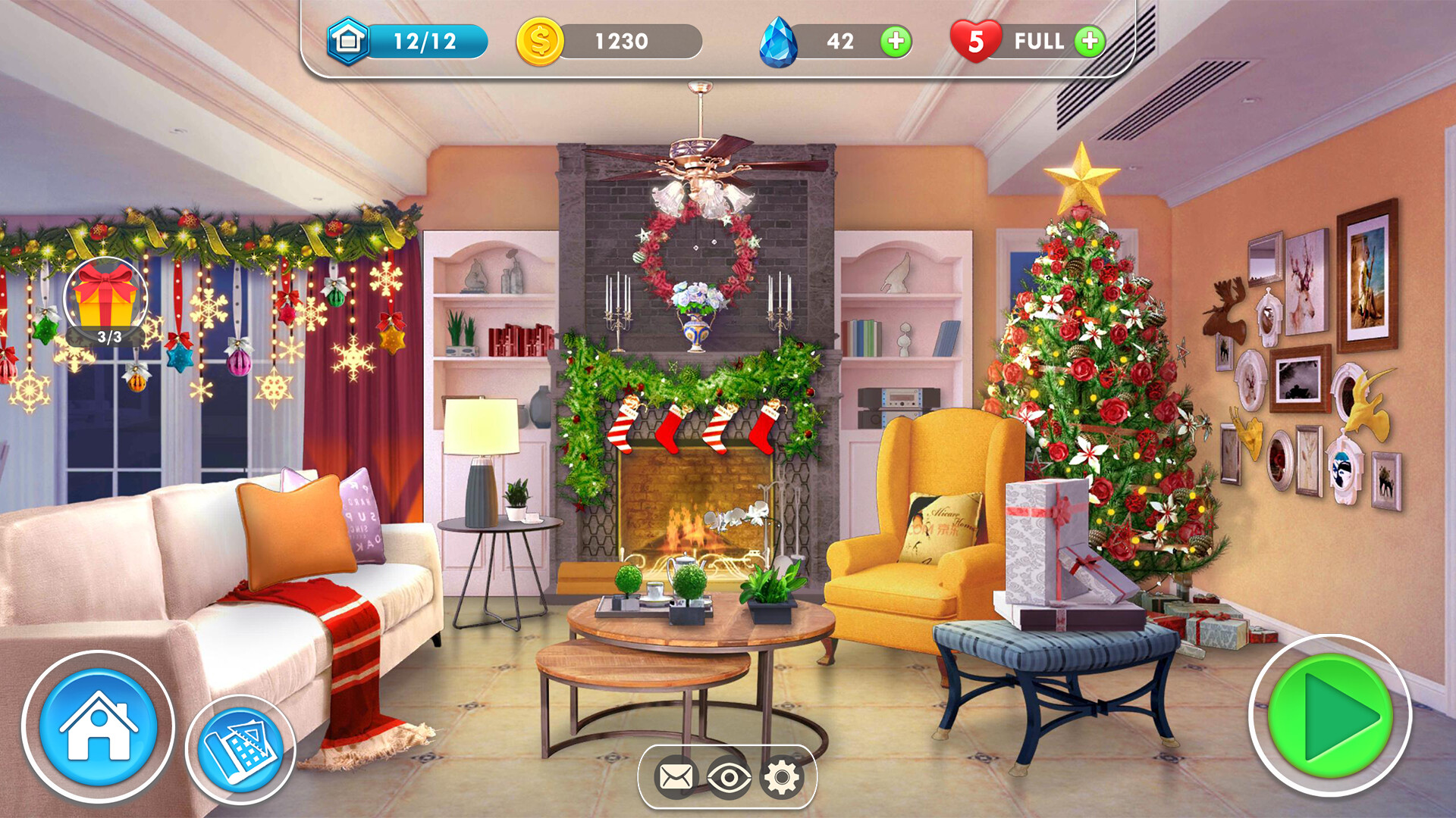 Home Designer Makeover Blast – Ryan’s Christmas Living Room