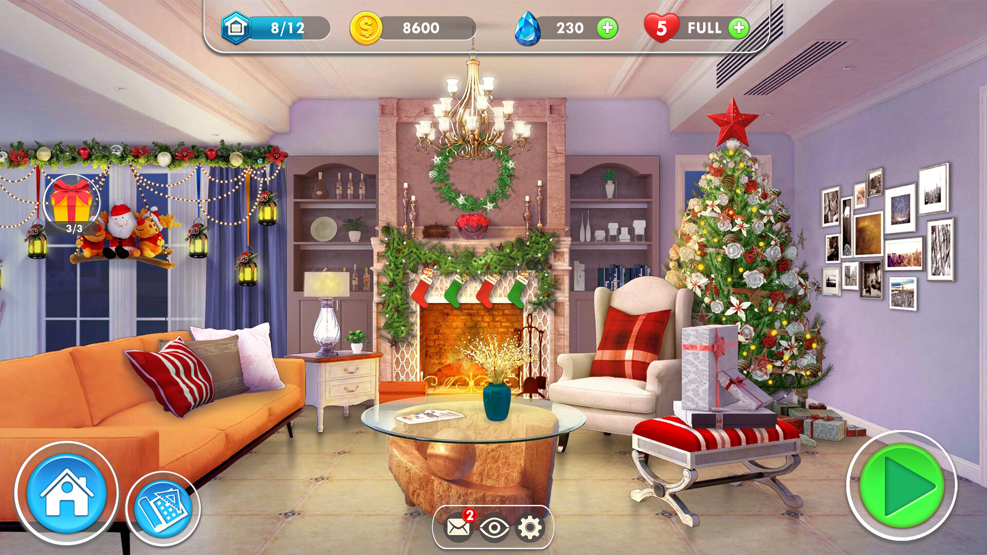 Home Designer Makeover Blast – Ryan’s Christmas Living Room