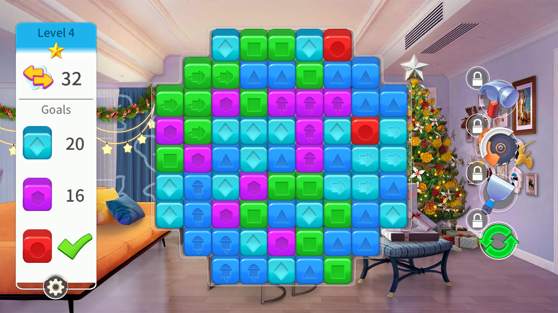 Home Designer Makeover Blast – Ryan’s Christmas Living Room