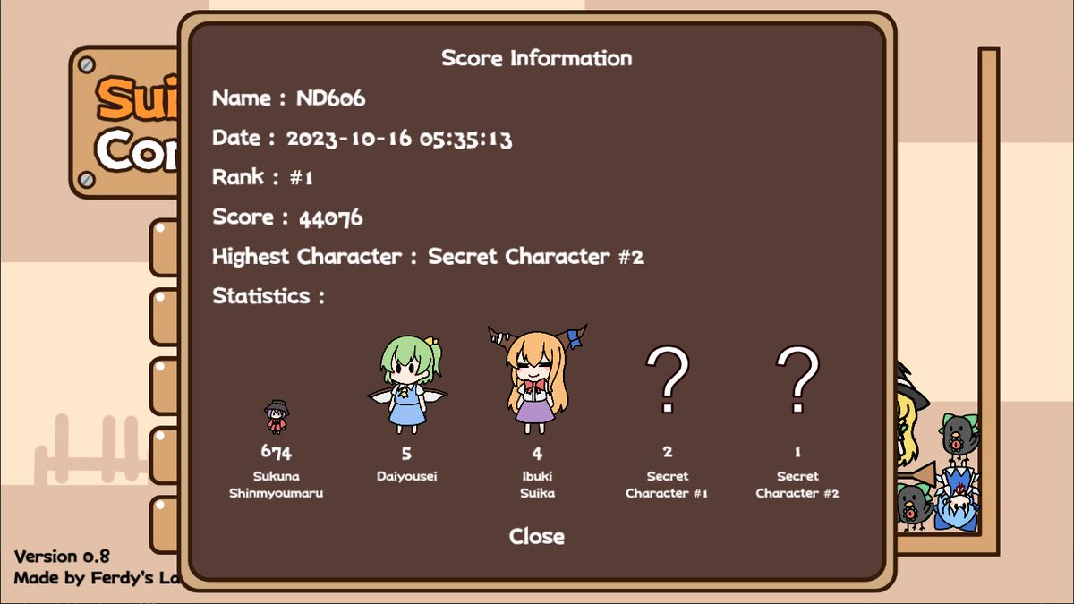Suika Combination