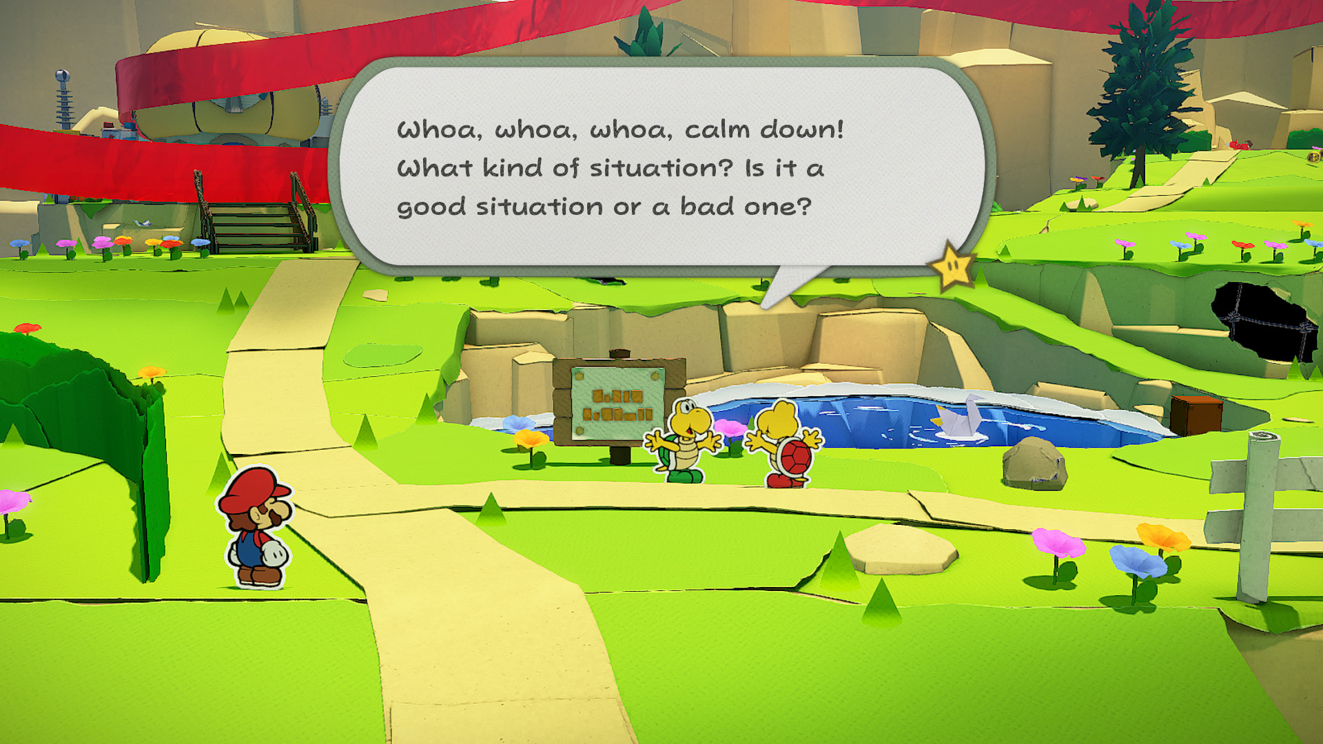 Paper Mario: The Origami King Refolded