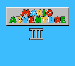 Mario Adventure III