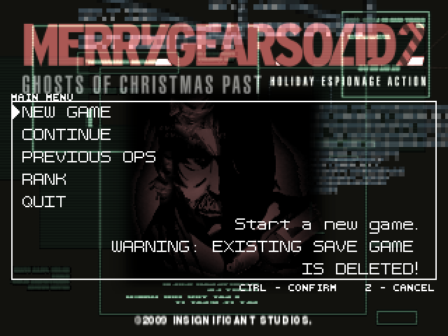 Merry Gear Solid 2: Ghosts of Christmas Past