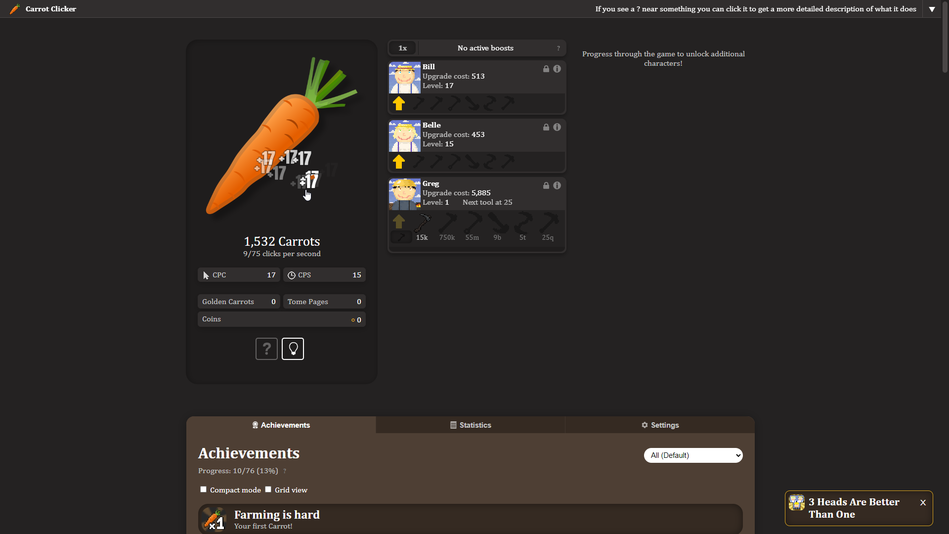Carrot Clicker
