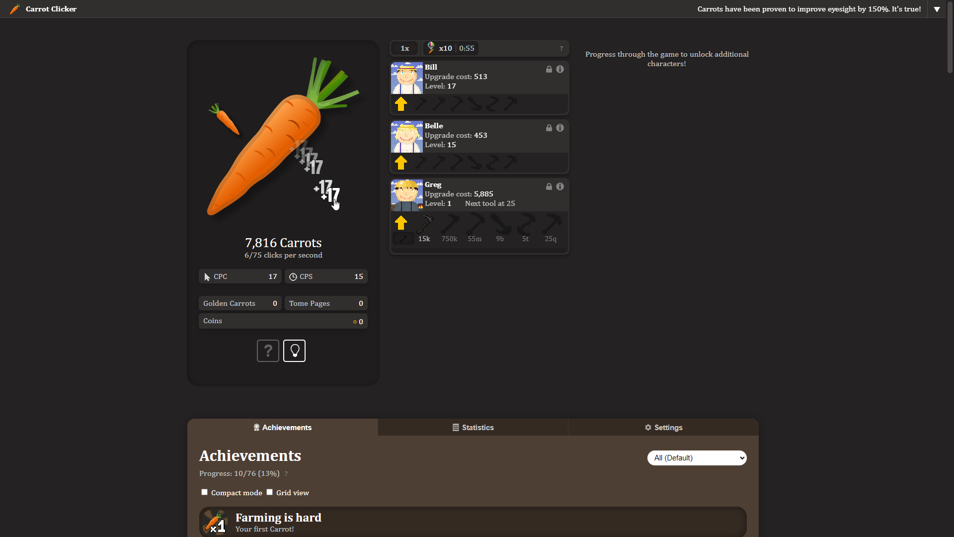 Carrot Clicker
