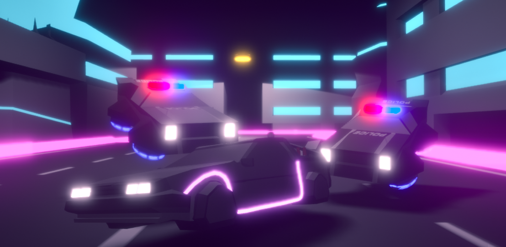 Neon Heist: Cyber Drive chase
