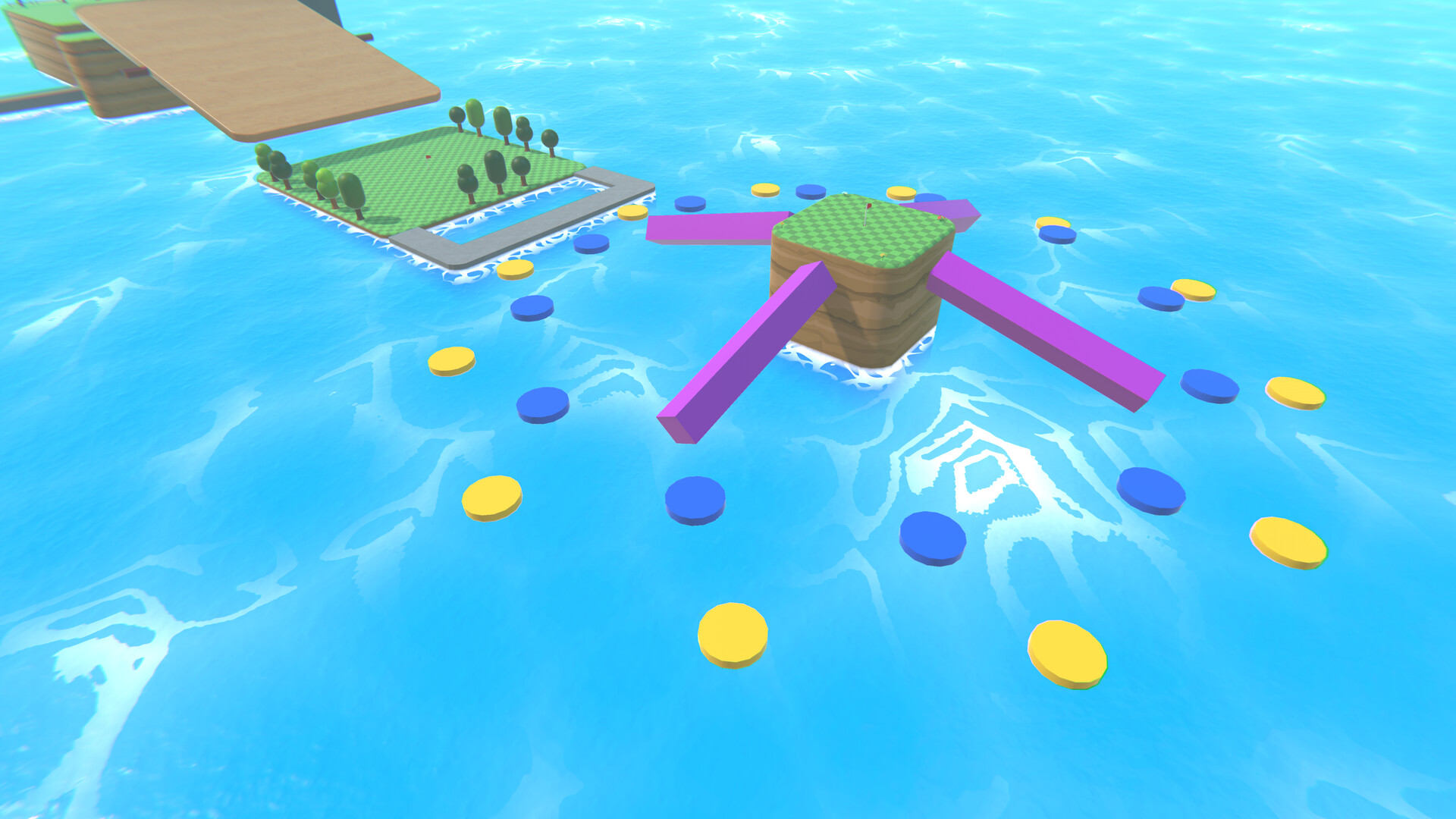 Multiplayer Platform Golf