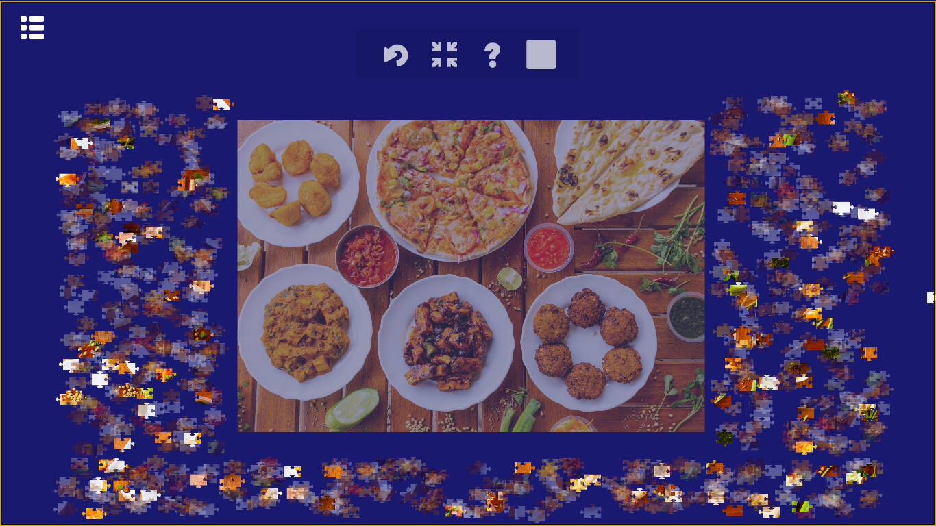 Jigsaw Puzzle: Delicious Foods