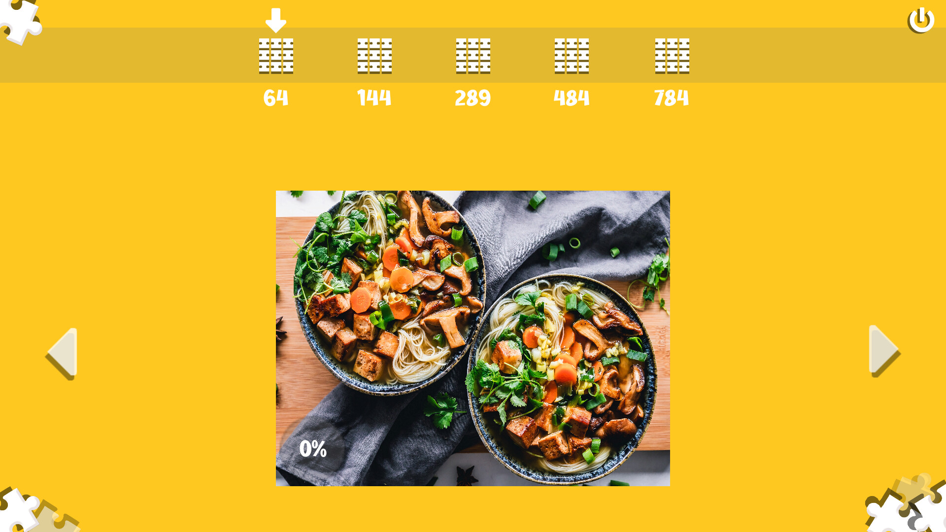 Jigsaw Puzzle: Delicious Foods