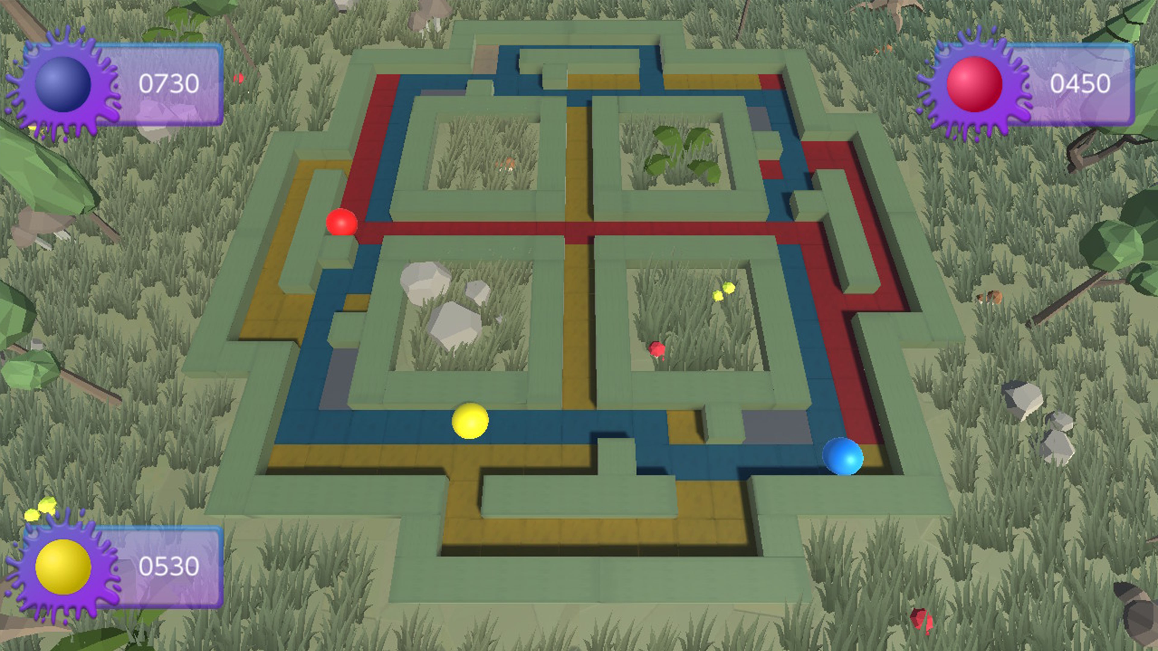 3D Color Labyrinth