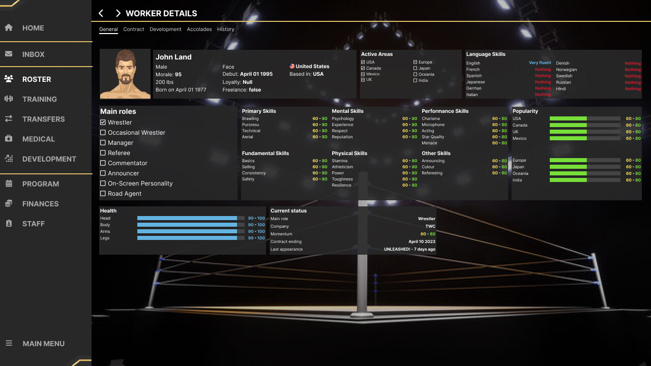 Wrestling Manager 2024