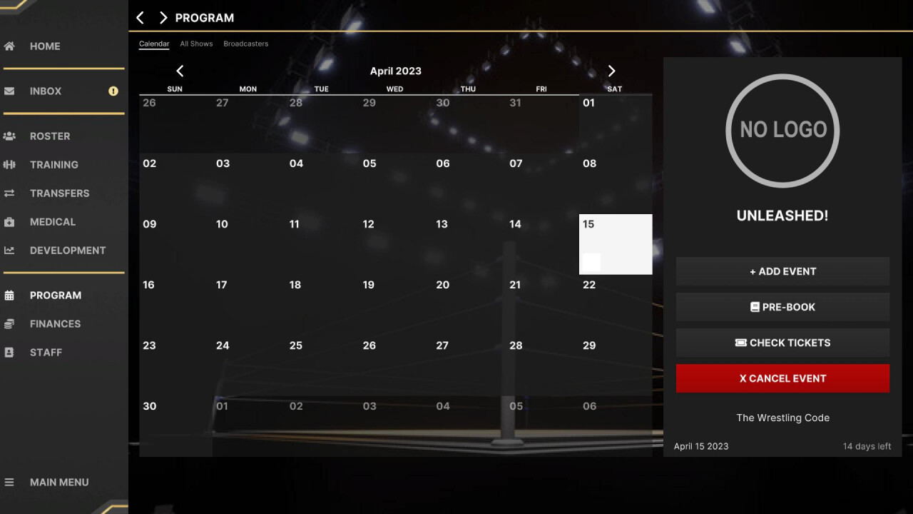 Wrestling Manager 2024