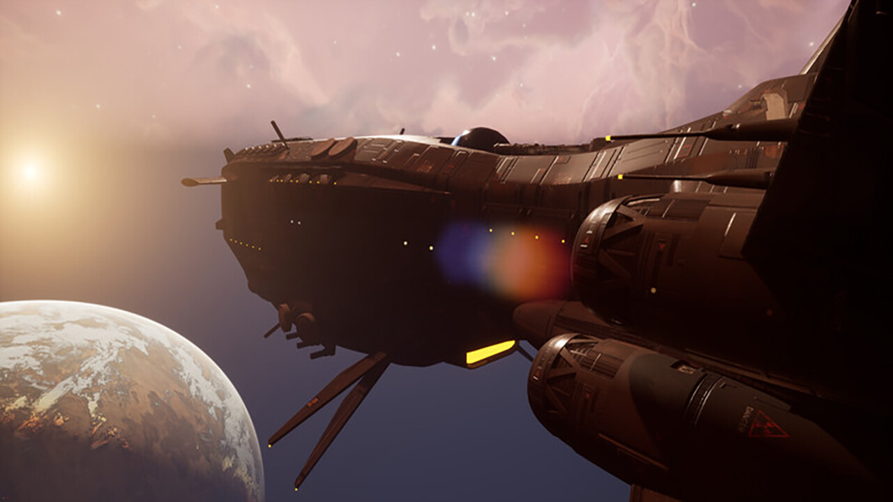 Warship Jolly Roger