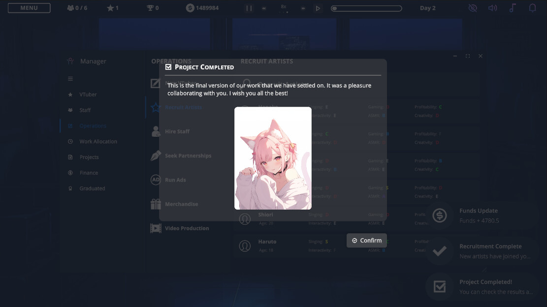 VTuber Manager