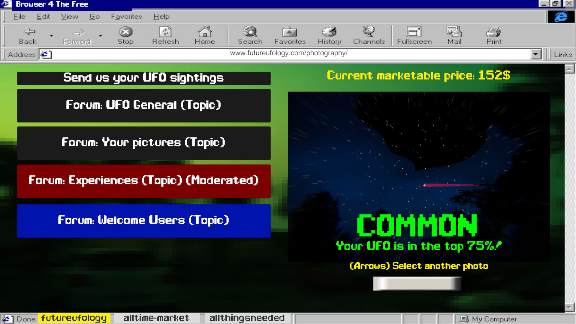 UFO Sightings Simulator